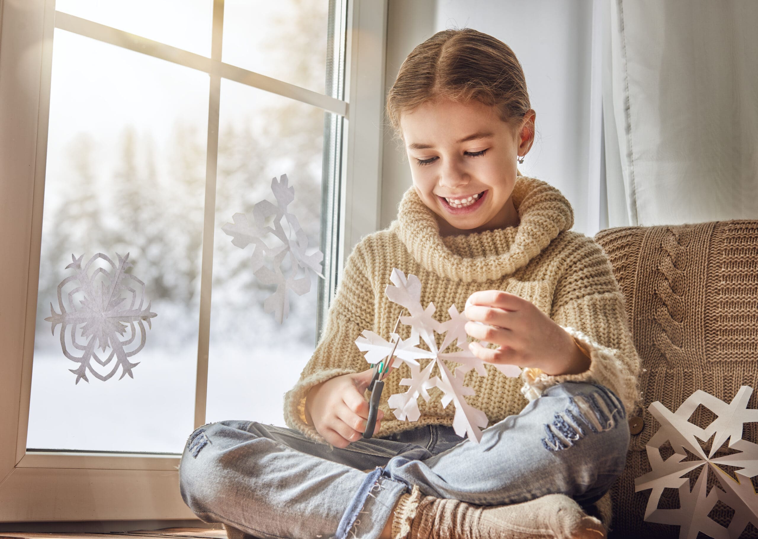 how to make a snowflake