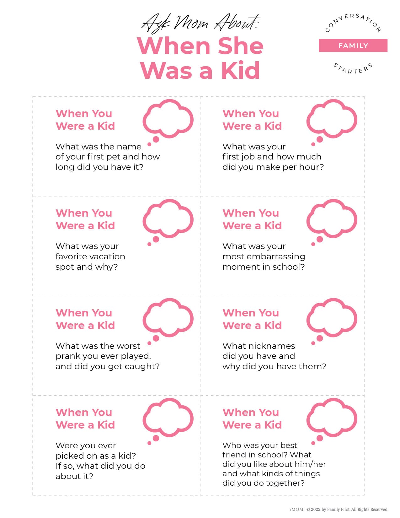 when i was a kid