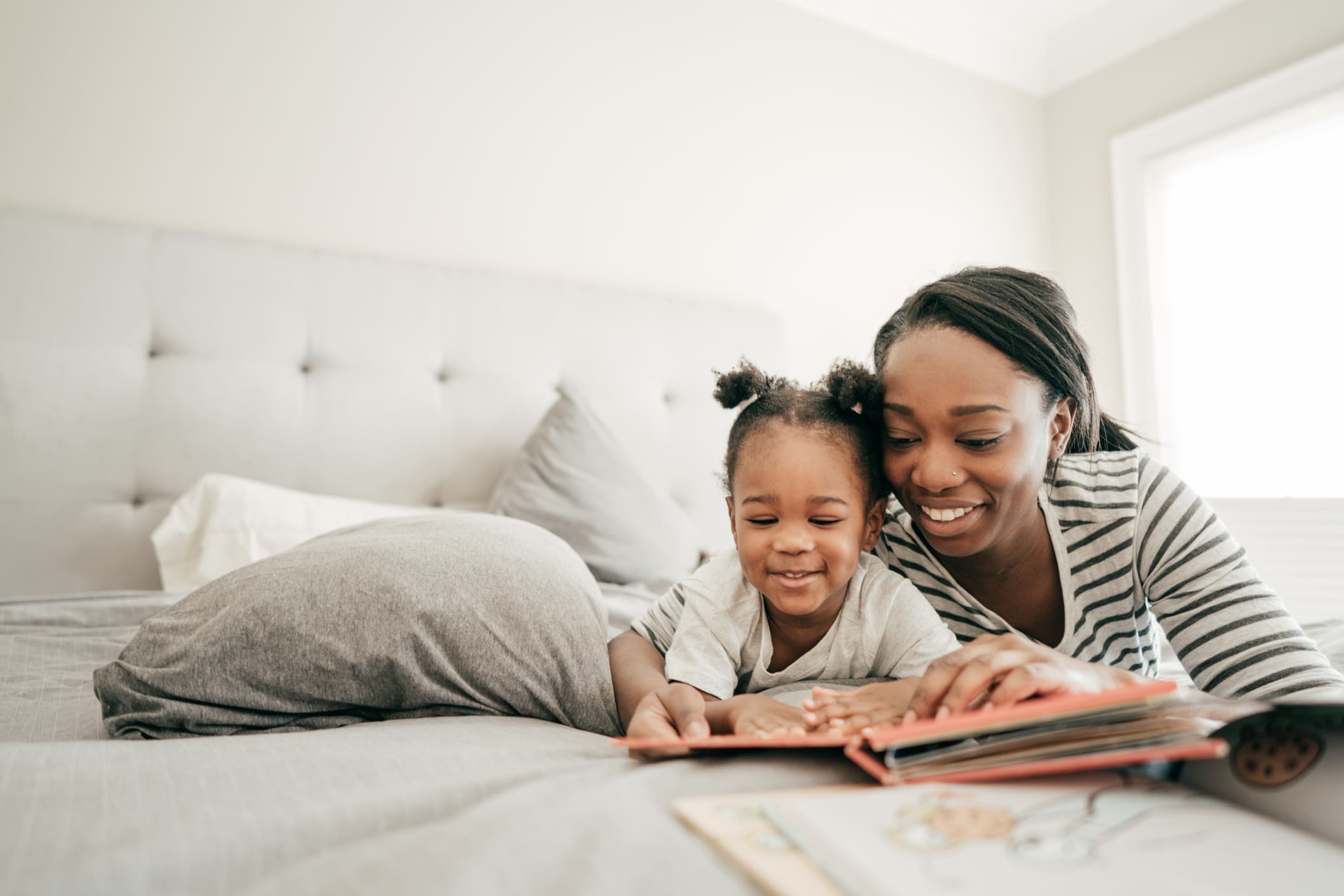 toddler reading