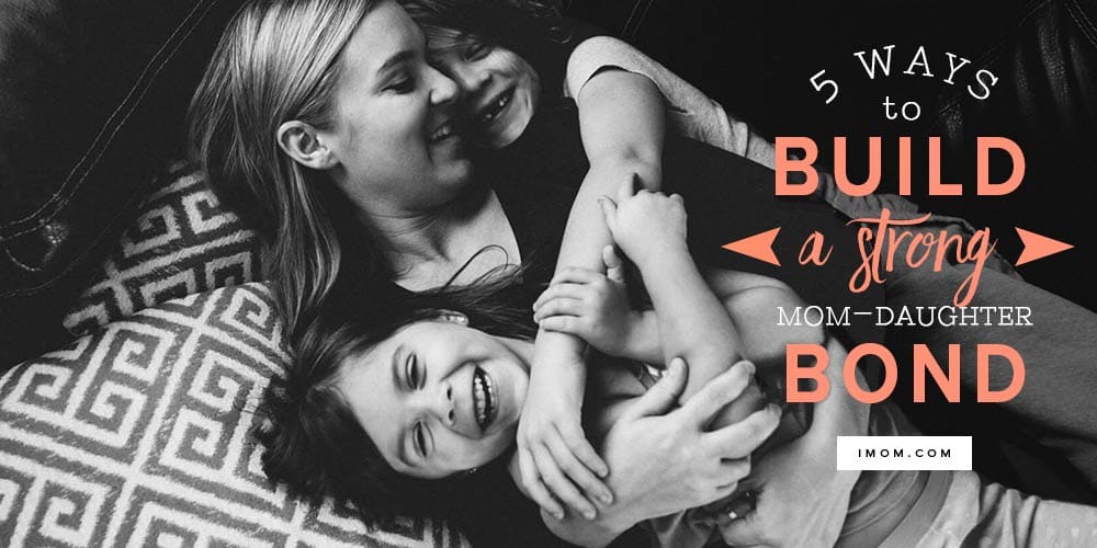 mom and daughter bond