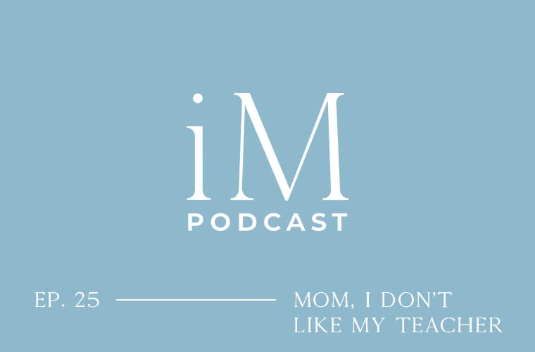 child doesn't like teacher