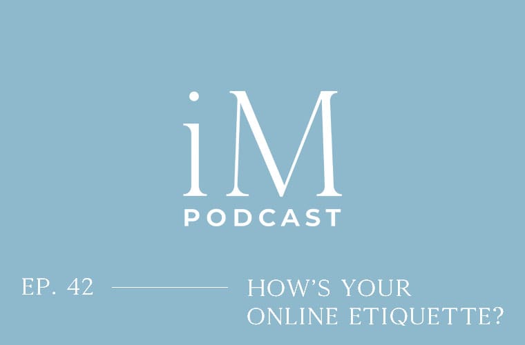 online etiquette