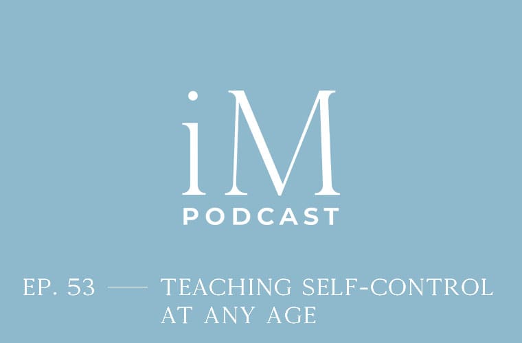 teaching self control
