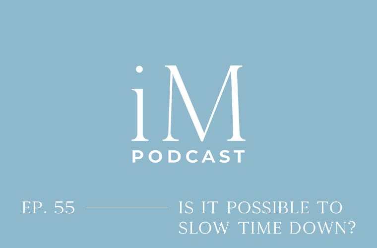 slow time down with your kids