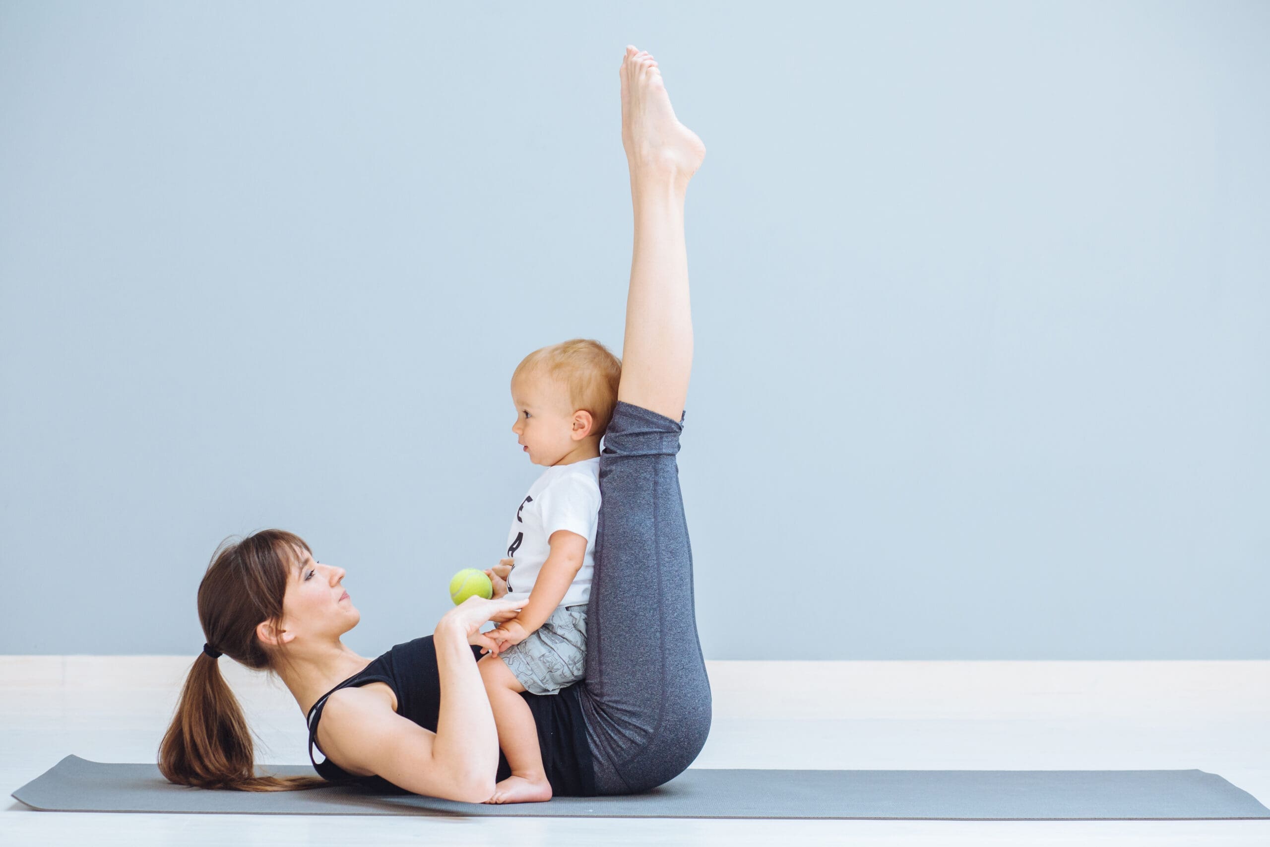 how to exercise with kids